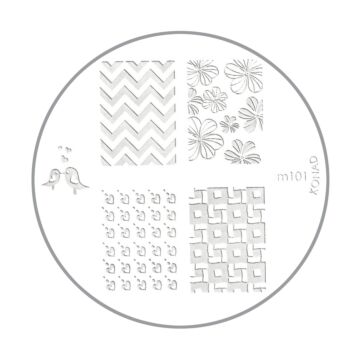 Konad stencil M101 