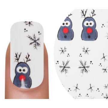 Emmi-Nail watertattoo Rudolf