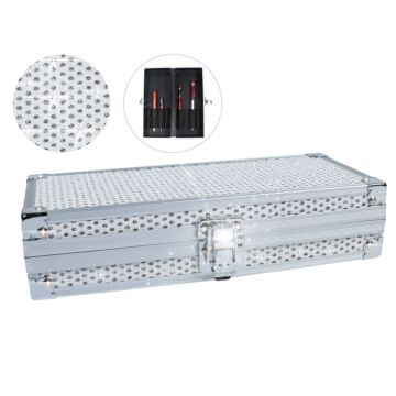 Emmi-Nail Brush Box White/Silver