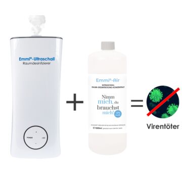 Emmi ultrasonic room disinfector + Emmi-BioDes