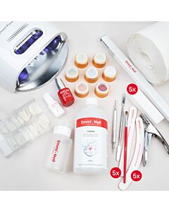 UV/LED nail professional package 34 pieces
