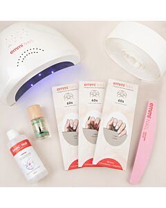 Starter set UV gel wraps nail foils