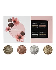 Emmi-Nail Creamy-ColorGel Set of 4 Glitter -F474-