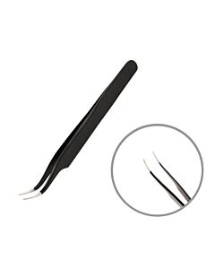 Tweezers black - long